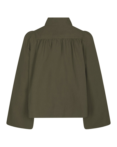 Neo Noir - Tirsa Twill Jakke - Army 